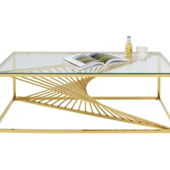 Couchtisch Laser Gold 120X60