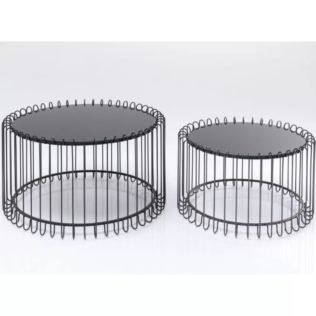 Couchtisch Line Onyx (2/Set)
