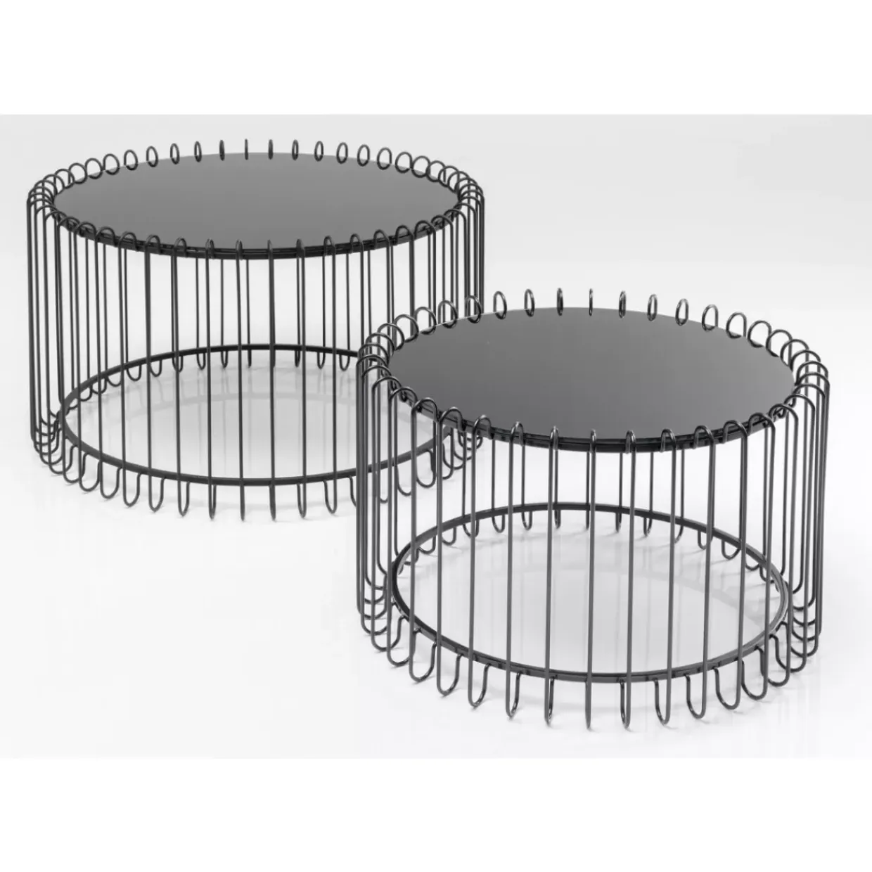 Couchtisch Line Onyx (2/Set)