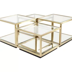 Couchtisch Luigi Gold (4/Set)