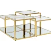 Couchtisch Orion Gold (4/Set)