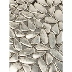 Couchtisch Pebbles Deluxe Silber (2/Set)