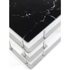 Couchtisch Rome Silber 130X70Cm