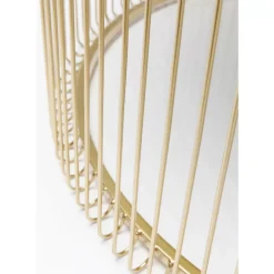 Couchtisch Wire Uno Brass O80Cm