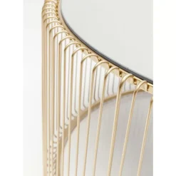 Couchtisch Wire Uno Brass O80Cm