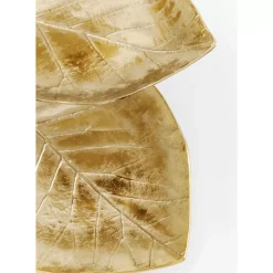 Deko Etagere Leaf Gold