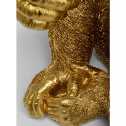 Deko Figur Baby Ape Gold 53