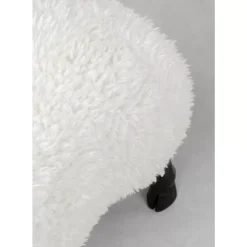 Deko Figur Bathilde Ram Weis 78Cm
