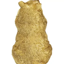Deko Figur Bear Lucky Mom Gold 27Cm
