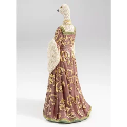Deko Figur Bird Lady Duck Weis 31Cm