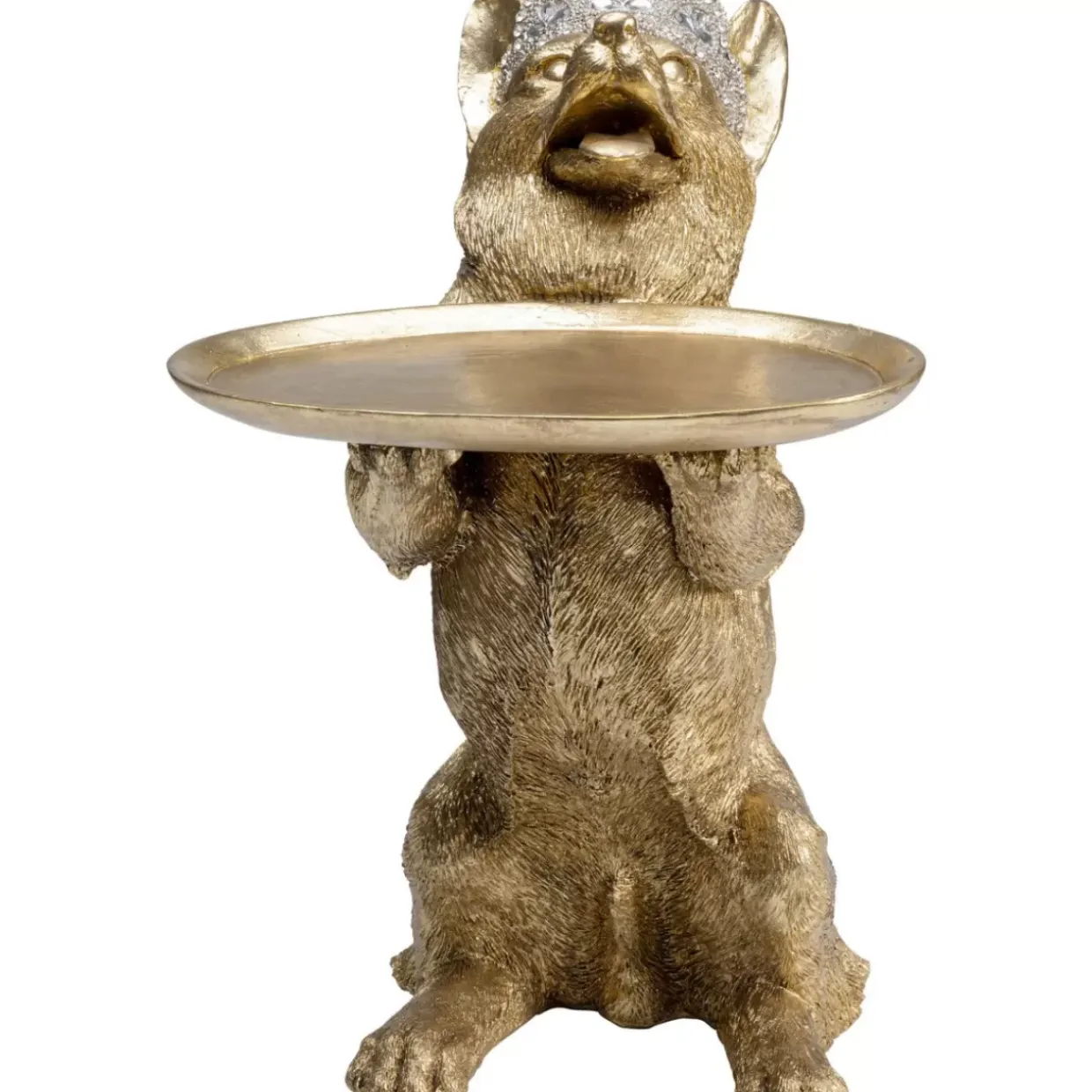 Deko Figur Butler Royal Standing Corgi 50Cm