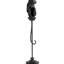 Deko Figur Circus Monkey Schwarz 108