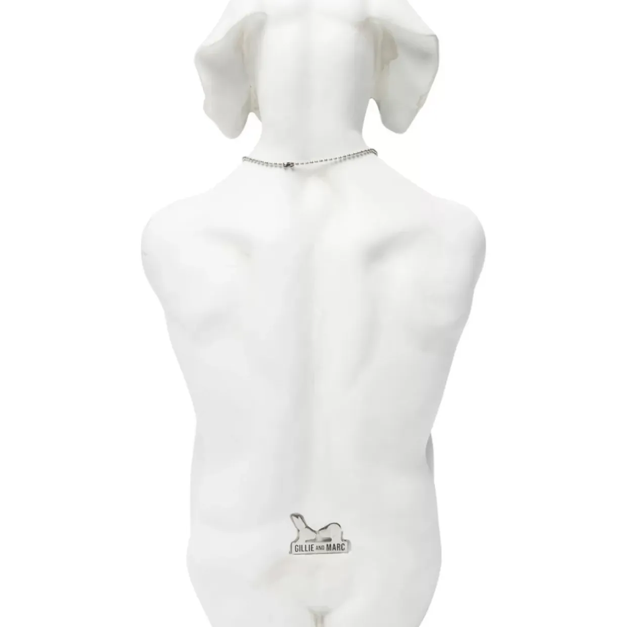 Deko Figur Gangster Dog Cream
