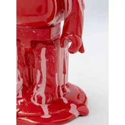 Deko Figur Gelato Bear Rot 40Cm