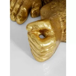 Deko Figur Gorilla Gold Xl 180