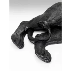 Deko Figur Lion Schwarz