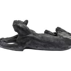 Deko Figur Lion Schwarz