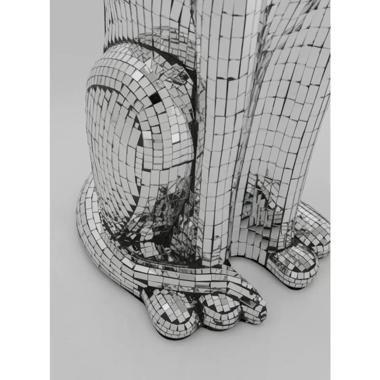 Deko Figur Mosaic Sitting Dog 78Cm