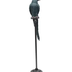 Deko Figur Parrot Petrol