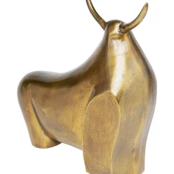 Deko Figur Proud Bull Brass 51Cm