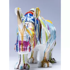 Deko Figur Rhino Colore 26Cm