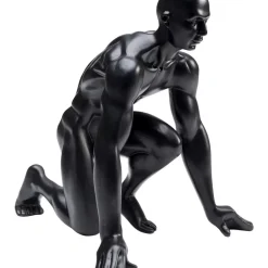 Deko Figur Runner Schwarz 25Cm