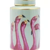 Deko Gefas Flamingos 29Cm