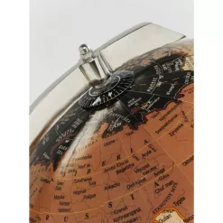 Deko Globus Earth Schwarz