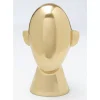 Deko Objekt Abstract Face Gold 28Cm
