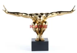 Deko Objekt Athlete Xl Gold