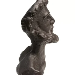 Deko Objekt Bearded Man Anthrazit 11Cm