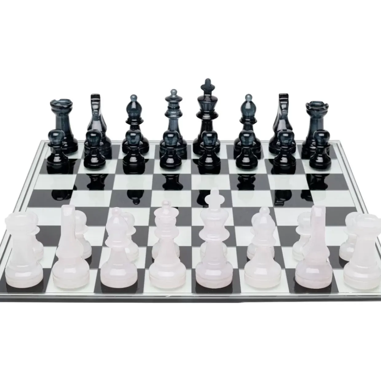 Deko Objekt Chess Transparent 60X60Cm