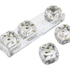 Deko Objekt Dice Transparent 17X4Cm