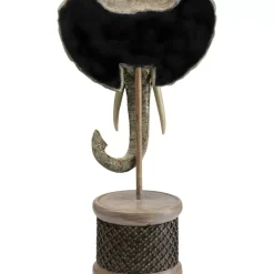 Deko Objekt Elephant Head Pearls 76