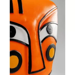 Deko Objekt Face Orange 50Cm