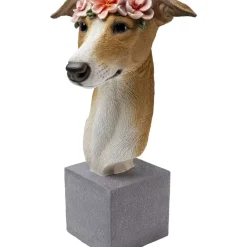 Deko Objekt Fiori Greyhound 47Cm