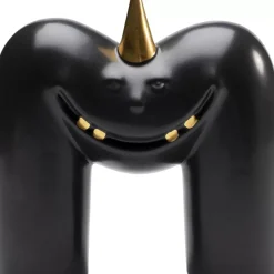 Deko Objekt Funny Teeth Schwarz 15Cm
