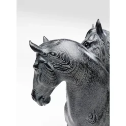 Deko Objekt Horse Pair 47Cm