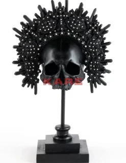 Deko Objekt King Skull Schwarz