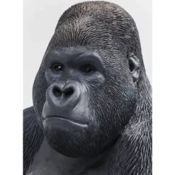 Deko Objekt Monkey Gorilla Side Xl Schwarz