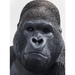 Deko Objekt Monkey Gorilla Side Xl Schwarz