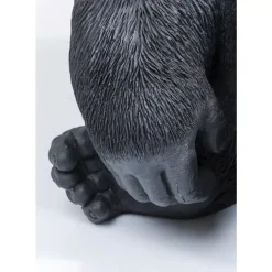 Deko Objekt Monkey Gorilla Side Xl Schwarz