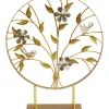 Deko Objekt Singing Birds Gold 38Cm