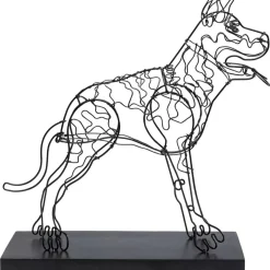 Deko Objekt Wire Attack Dog 36Cm