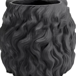 Deko Ubertopf Lion Schwarz