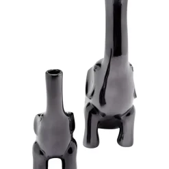 Deko Vase Buddy Anthrazit (2/Set)