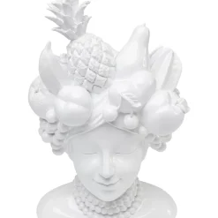 Deko Vase Fruity Weis 37Cm