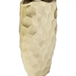 Deko Vase Sacramento Comb Champagner Gold 59Cm