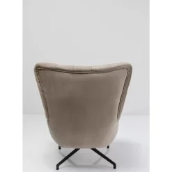 Drehsessel Bellissima Velvet Beige