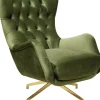 Drehsessel Bellissima Velvet Grun